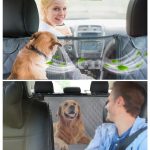 Dog Car Seat Cover Waterproof Pet Travel Dog Carrier Hammock Car Rear Back Seat Protector - Image 3