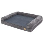 XXL Large Orthopedic Dog Bed Cozy Pet Dogs Bedding with Bolster Washable Cover - Image 3