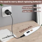 Dog Paw Trimmer with LED Light Fully Waterproof Pet Hair Trimmer with LED - Image 3