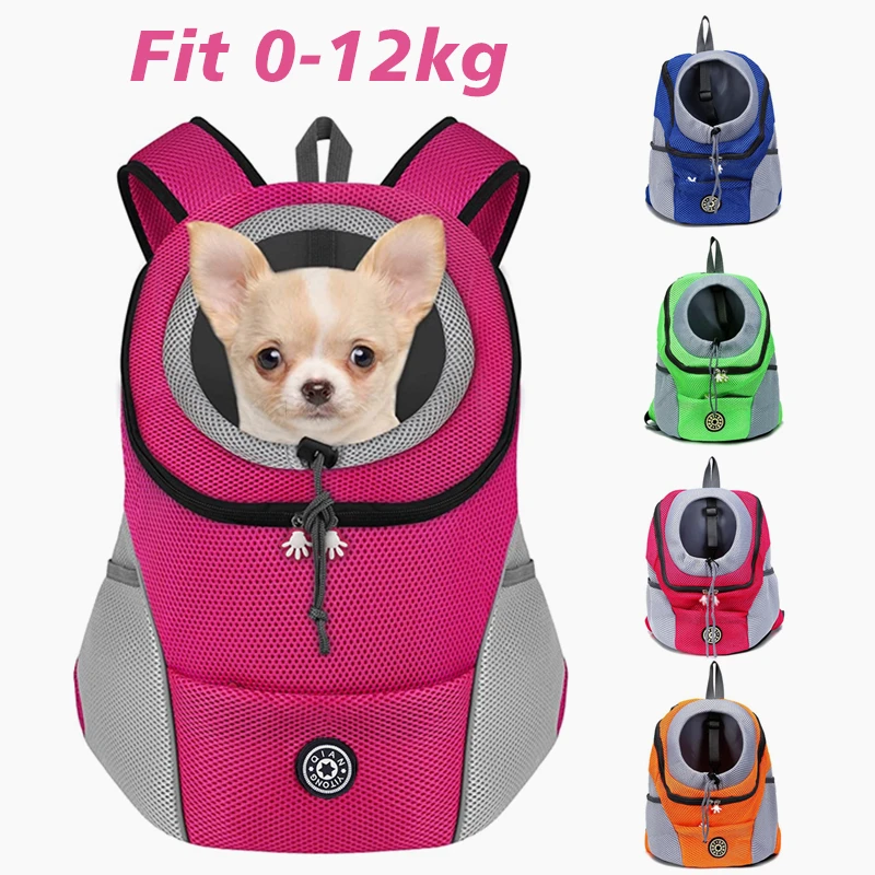 Dog Pet Backpack Carrier Travel Bag Front Pack Breathable Adjustable Dog Pet Backpack Carrier Travel Bag Front Pack Breathable Adjustable