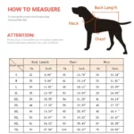 Winter Warm Pet Coat Jacket for Medium Large Dogs Waterproof - Image 2