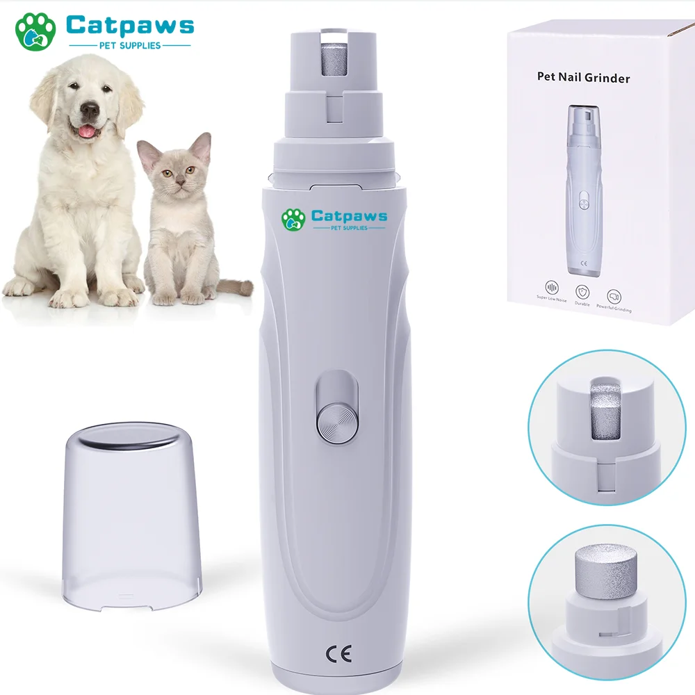 Dog Nail Grinder USB Rechargeable Electric Pet Claw Grinder & Trimmer Dog Nail Grinder USB Rechargeable Electric Pet Claw Grinder & Trimmer