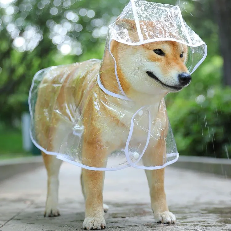 Puppy Raincoat Waterproof Pet Rain Small Medium Dogs Puppy Raincoat Waterproof Pet Rain Small Medium Dogs
