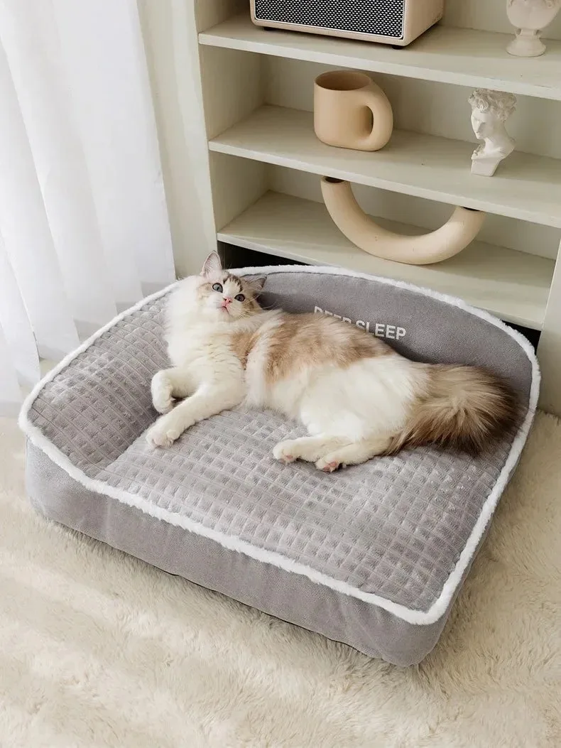 Dog Bed Small Dog for Winter Pet Warm Sofa Dog Bed Small Dog for Winter Pet Warm Sofa