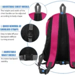 Dog Pet Backpack Carrier Travel Bag Front Pack Breathable Adjustable - Image 4