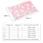 Cute Small Dog Mat Double-sided Use Winter Warm Medium - Image 5