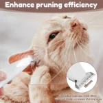 Dog Paw Trimmer with LED Light Fully Waterproof Pet Hair Trimmer with LED - Image 5