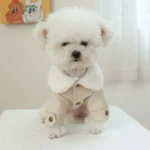 Waterproof Dog Coat Snow Winter Leather Outfit For Small Medium Animal - Image 5