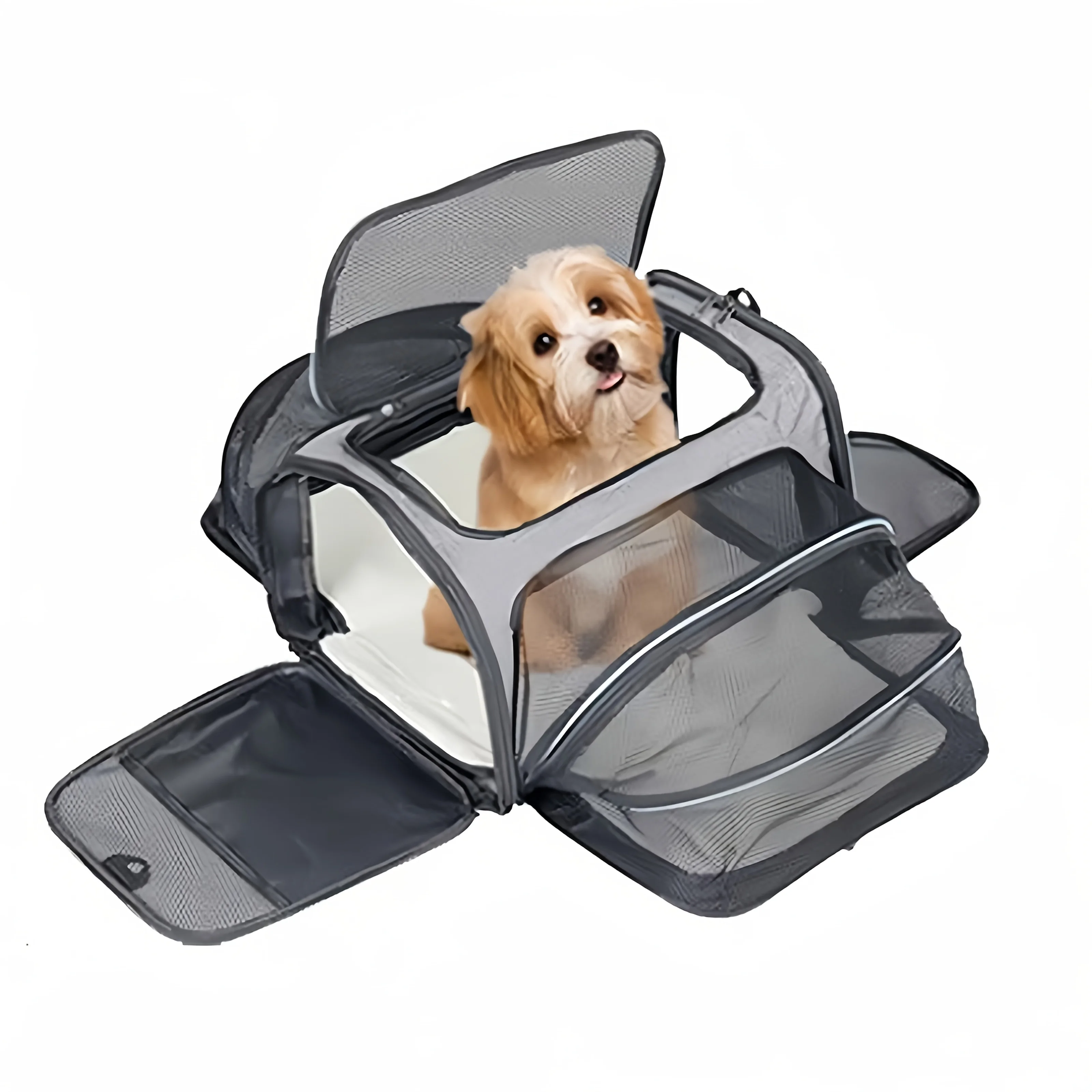 Pet Carrier Bag Foldable Small Dog Charter Carrying Out Bag Expansion Pet Pet Carrier Bag Foldable Small Dog Charter Carrying Out Bag Expansion Pet